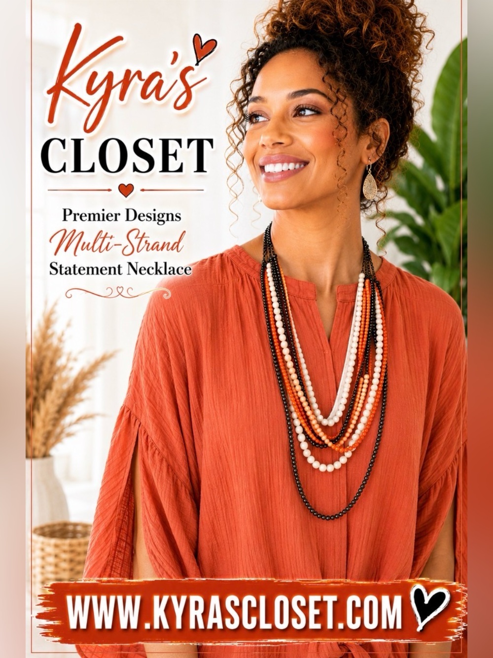 ✨ Premier Designs Multi-Strand Statement Necklace ✨Costume Jewelry